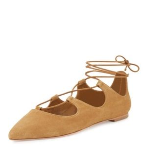 LOEFFLER RANDALL Ambra Suede Ballerina Flat